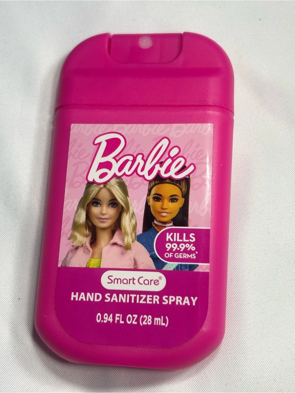 3 New Barbie Pink Hand Sanitizer Spray Set - Light Pink
